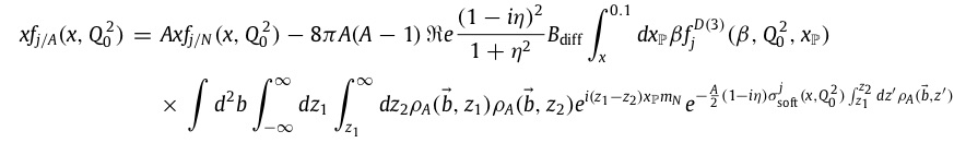 Equation for nPDFs